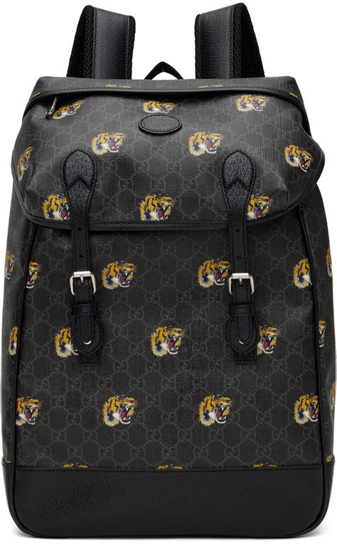 gucci bookbag with tiger|gucci tiger button up.